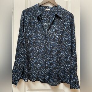 Ecru Silk Blend Blouse